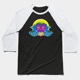 God holding a crying purple heart Baseball T-Shirt